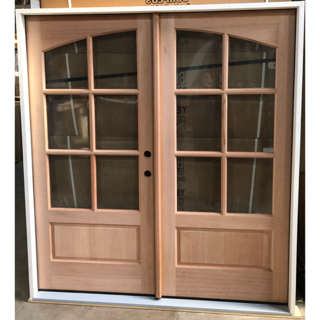 Builders Surplus YEE HAA-Exterior Wood Doors-Solid Front Doors-Porch Doors