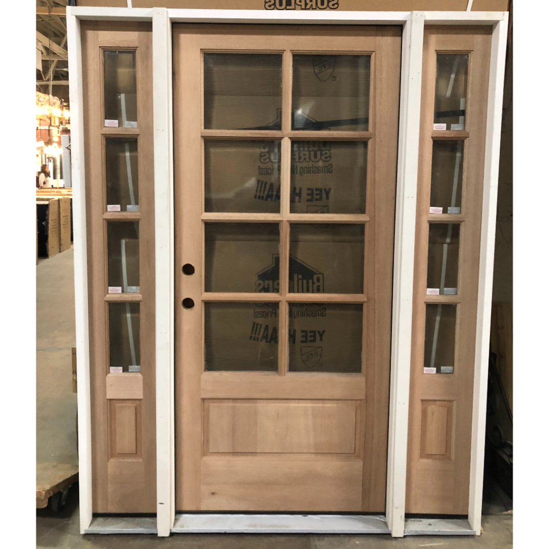 Builders Surplus YEE HAA-Exterior Wood Doors-Solid Front Doors-Porch Doors