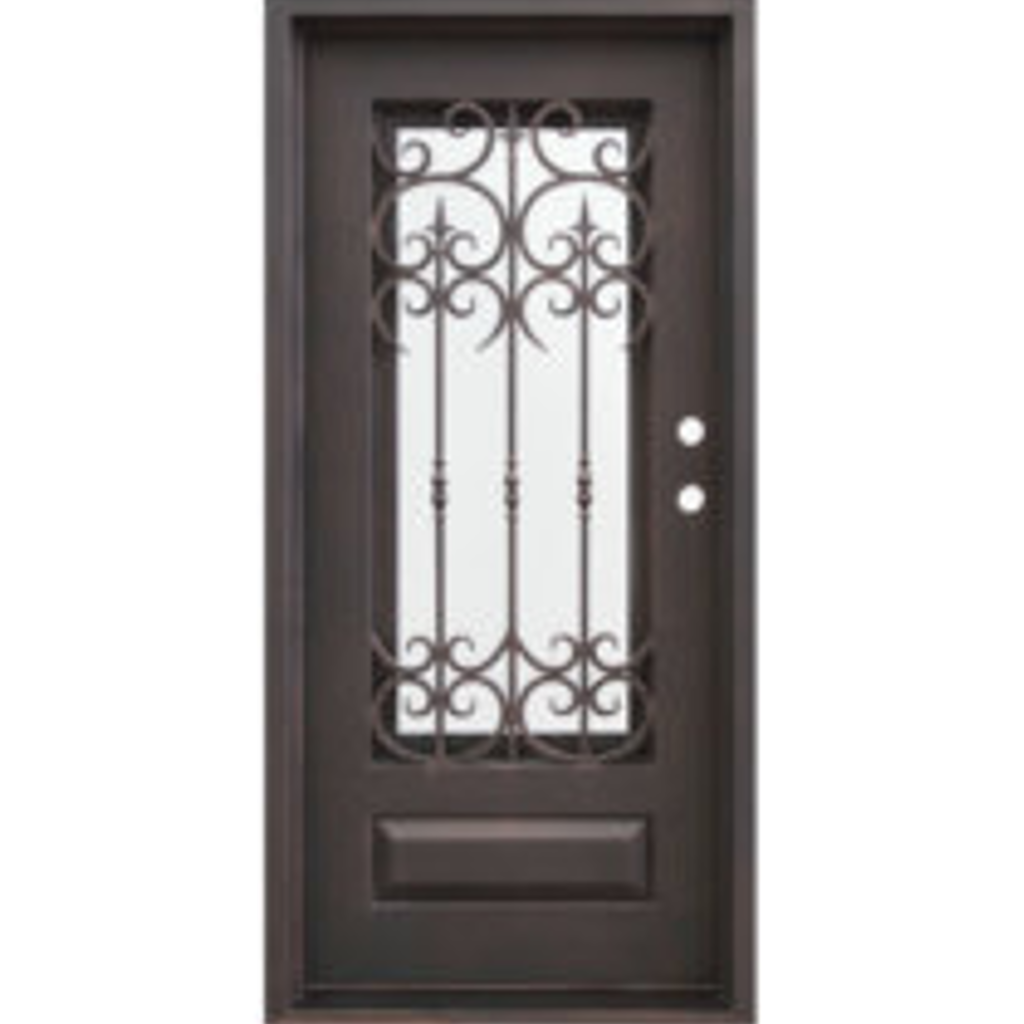 Avila Wrought Iron Door 38 x 81