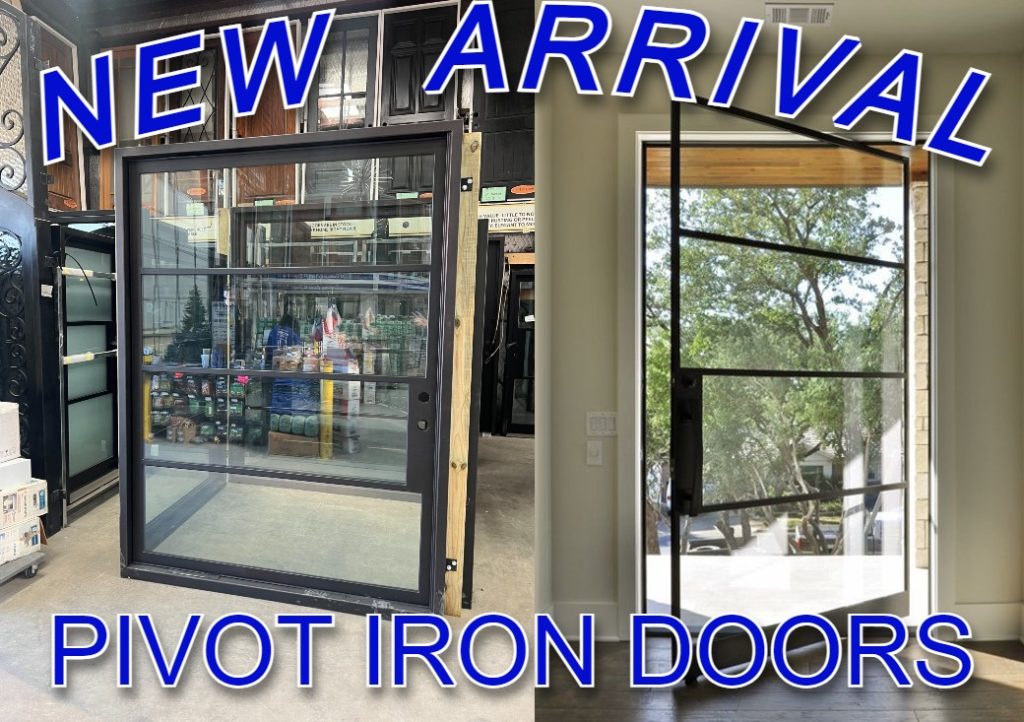 Wrought Iron Pivot Doors NOW AVAILABLE
