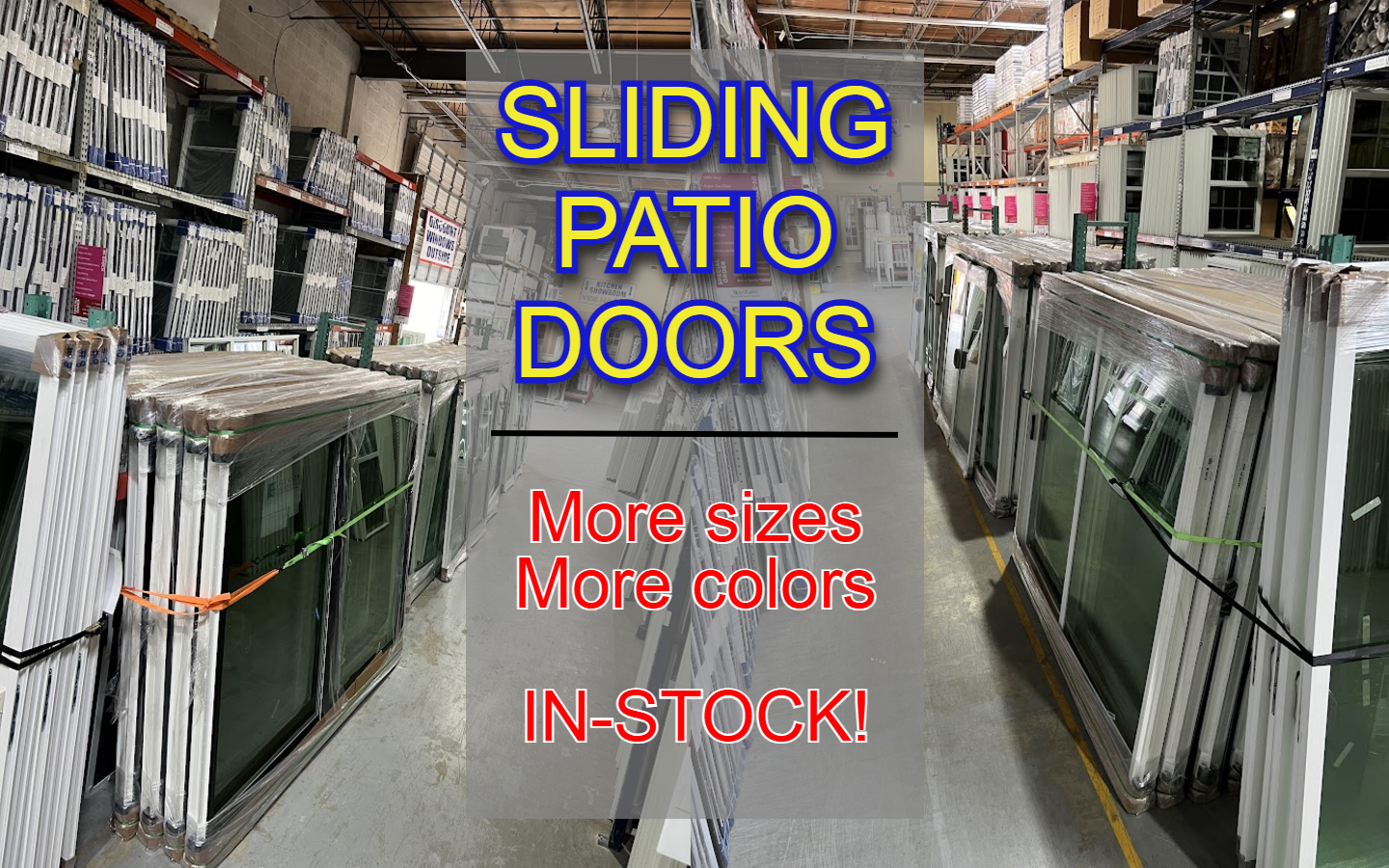 January Sliding Patio Doors