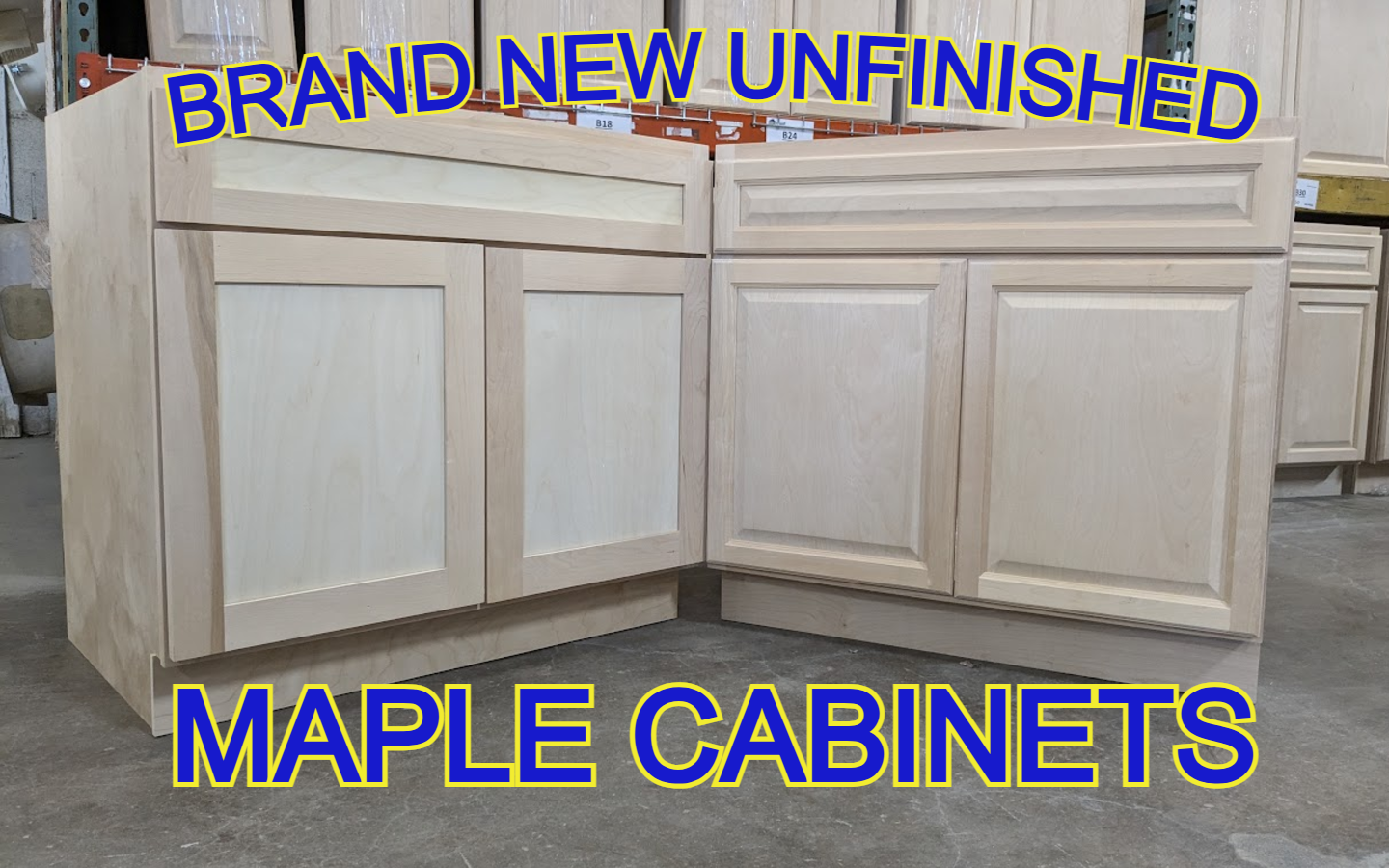 Januray Maple Cabinets