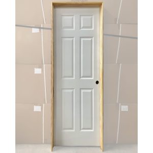 32x80 LEFT HAND HOLLOW CORE 6 PANEL DOOR
