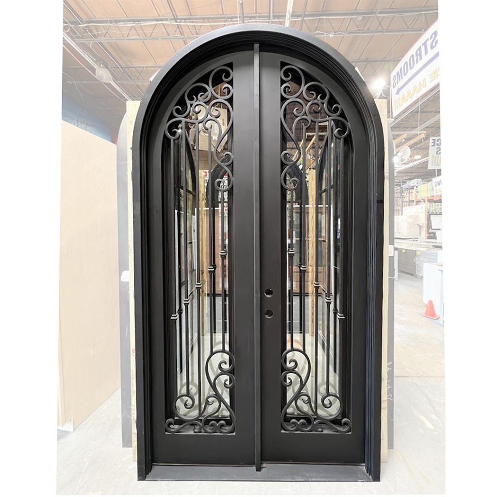 60x112_RH_DBL_IRON_RICHIE_ARCH_CLEAR_DOOR-001
