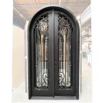 60x112_RH_DBL_IRON_RICHIE_ARCH_CLEAR_DOOR-001