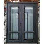 72x96_LH_DBL_IRON_OSLO_FROSTED_DOOR-001