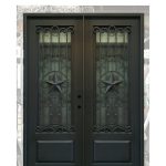72x96_LH_DBL_IRON_TEXAS_STAR_RAIN_DOOR-001