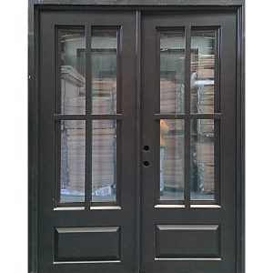 60x93 RIGHT HAND IRON 4 LITE PANEL