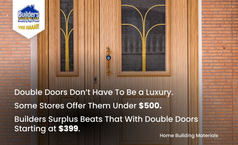 Cheap Exterior Double Doors: Affordable Options for Style and Security