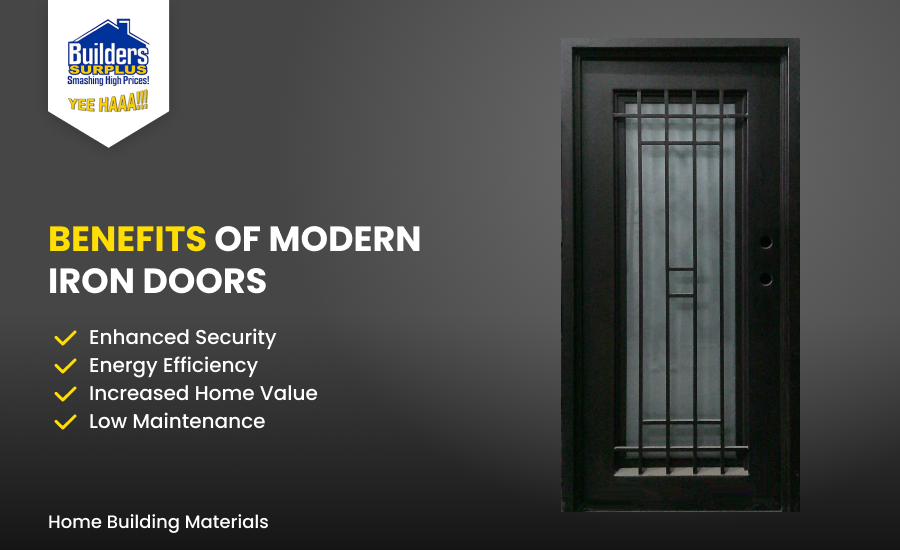 Modern Iron Doors: Benefits, Types & Design Trends