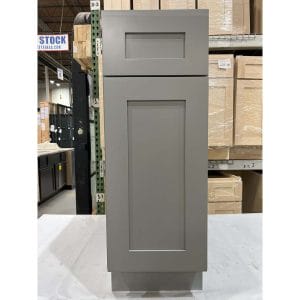 12 GREY SHAKER BASE CABINET