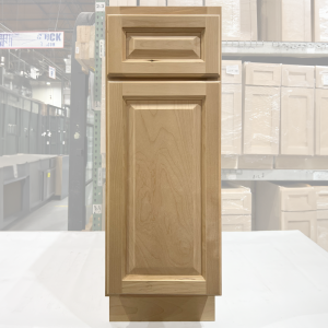 12 UNFINISHED RAISED PANEL BASE CABINET