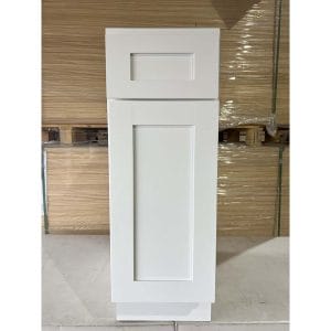 12 WHITE SHAKER BASE CABINET