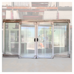 144x80 QUADRUPLE WHITE SLIDING PATIO VINYL