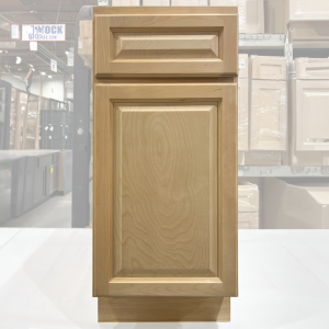 15 UNFINISHED RAISED PANEL BASE CABINET