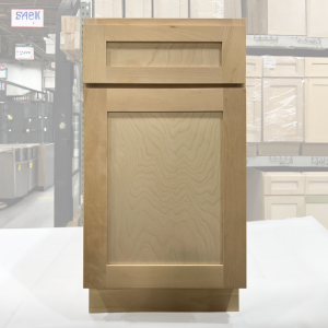 15 UNFINISHED SHAKER BASE CABINET