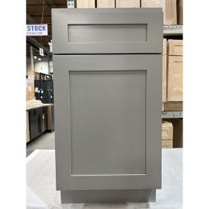 18 GREY SHAKER BASE CABINET