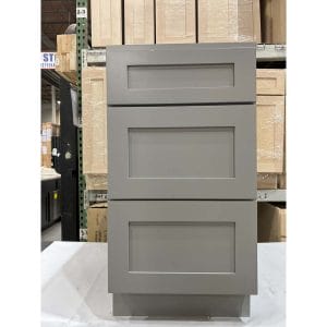 18 GREY SHAKER DRAWER BASE CABINET