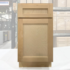 18 UNFINISHED SHAKER BASE CABINET