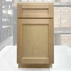 18 UNFINISHED SHAKER BASE WASTEBASKET CABINET