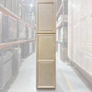 18x84 UNFINISHED RAISED PANEL PANTRY CABINET