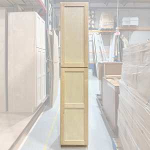 18x84 UNFINISHED SHAKER PANTRY CABINET