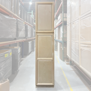 18x96 UNFINISHED RAISED PANEL PANTRY CABINET