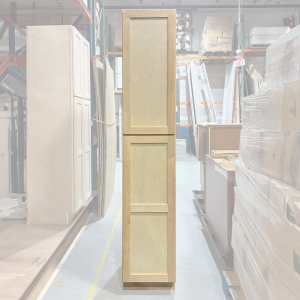 18x96 UNFINISHED SHAKER PANTRY CABINET