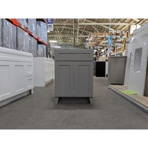 24 GREY SHAKER VANITY