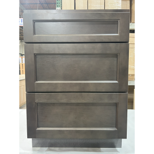 24 SLATE GREY DRAWER BASE CABINET