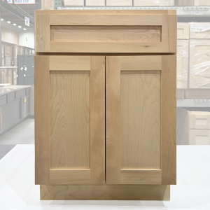 24 UNFINISHED SHAKER BASE CABINET