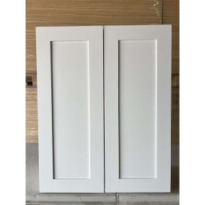 24x30 WHITE SHAKER WALL CABINET