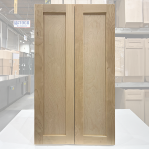24x42 UNFINISHED SHAKER WALL CABINET