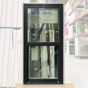 24x48 SINGLE HUNG BLACK VINYL WINDOW