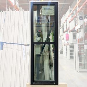 24x72 SINGLE HUNG BLACK VINYL WINDOW