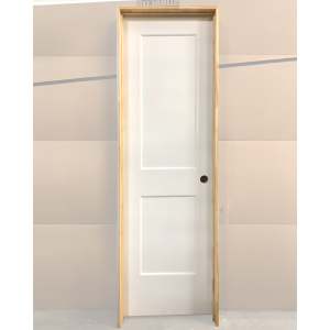 24x80 LEFT HAND HOLLOW CORE 2 PANEL SHAKER DOOR