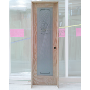 24x80 LEFT HAND PINE PANTRY