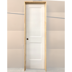 24x80 RIGHT HAND HOLLOW CORE 2 PANEL SHAKER DOOR