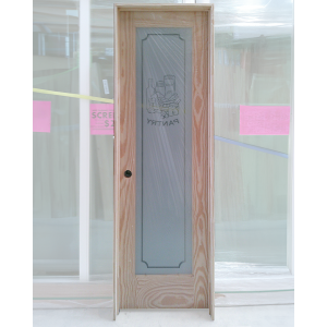 24x80 RIGHT HAND PINE PANTRY