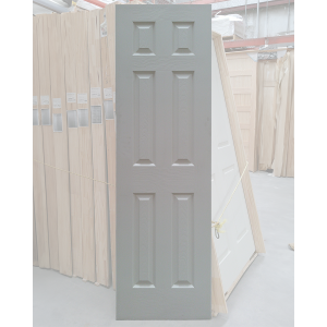 24x80 SLAB HOLLOW CORE 6 PANEL DOOR