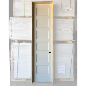 24x96 LEFT HAND HOLLOW CORE 6 PANEL SHAKER DOOR