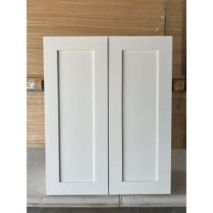 27x30 WHITE SHAKER WALL CABINET