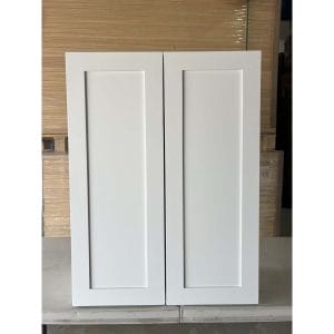 27x36 WHITE SHAKER WALL CABINET