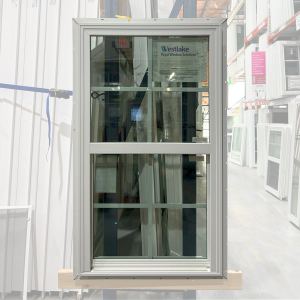 28x48 SINGLE HUNG WHITE NEW CONSTRUCTION VINYL WINDOW