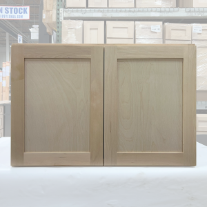 30x24 UNFINISHED SHAKER WALL CABINET