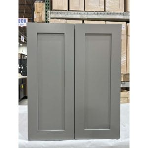 30x30 GREY SHAKER WALL CABINET