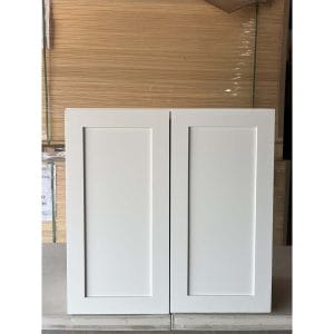30x30 WHITE SHAKER WALL CABINET
