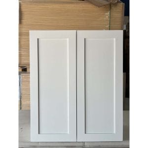 30x36 WHITE SHAKER WALL CABINET