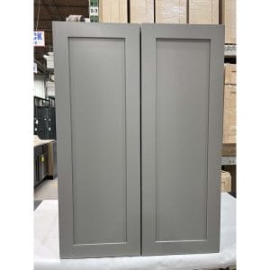 30x42 GREY SHAKER WALL CABINET