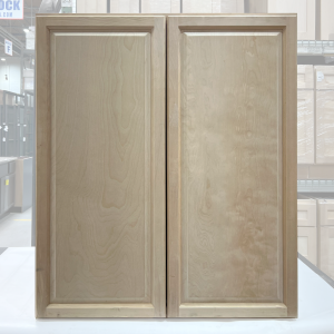 30x42 UNFINISHED RAISED PANEL WALL CABINET